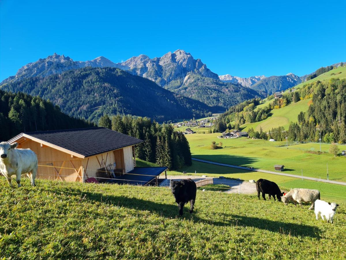 Ferienwohnung Biohof Untergroeber Prags Exterior foto